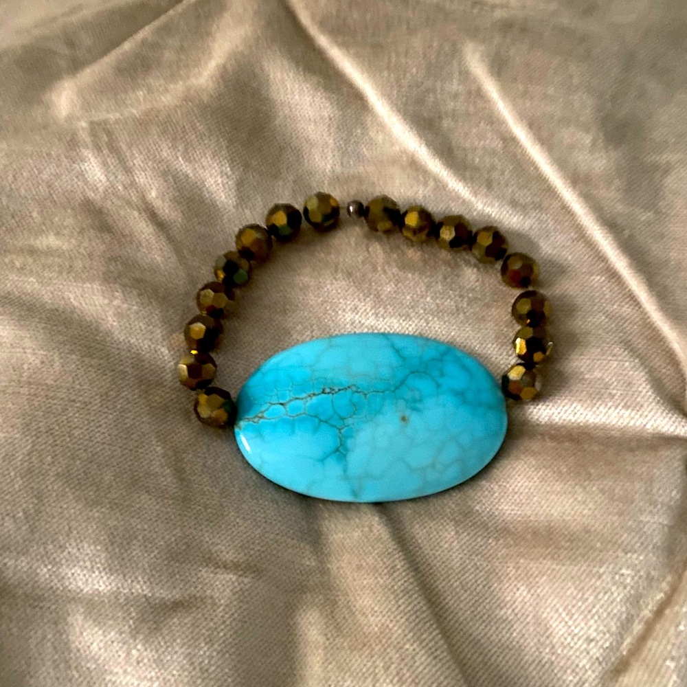 SLEEPING BEAUTY TURQUOISE BRACELET 🎀🎀